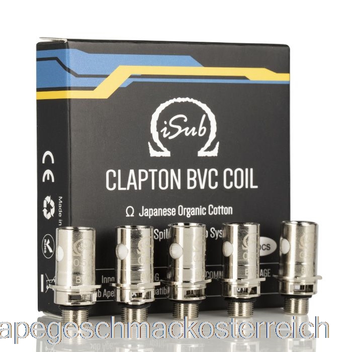 Innokin Isub Ersatzspulen Clapton 0,5 Ohm Vape-Geschmack